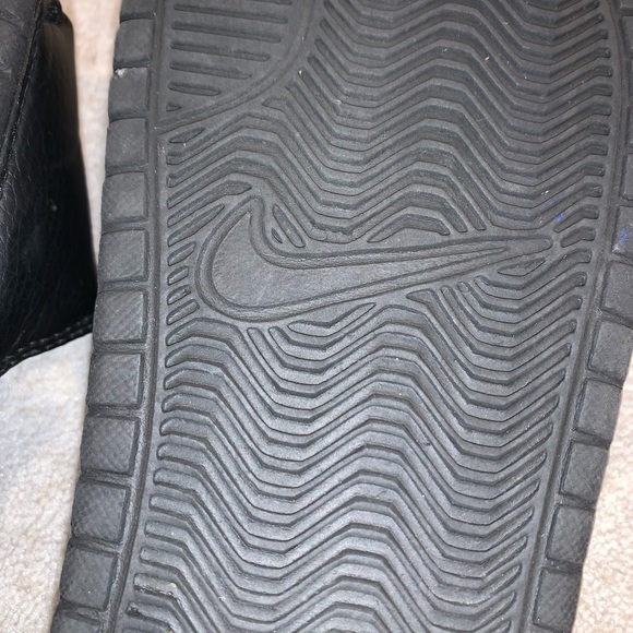 NIKE black flip flops sandals pool slides women’s size 6 - Picture 5 of 14